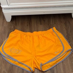 Nike Women's Vibrant Yellow Athletic Shorts